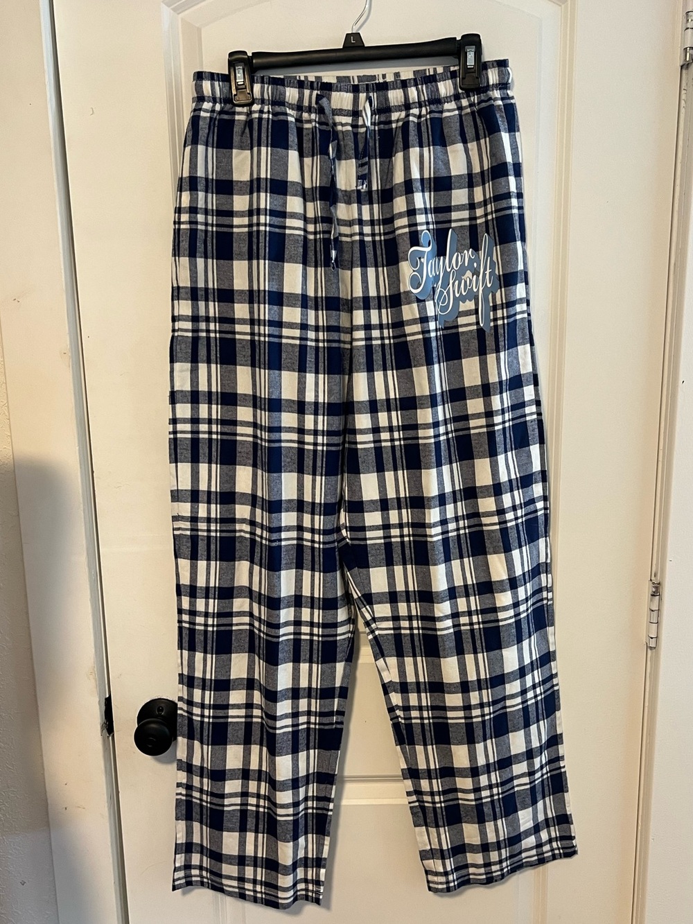 Taylor Swift Fearless Taylor’s Version Blue Plaid Pajama Pants